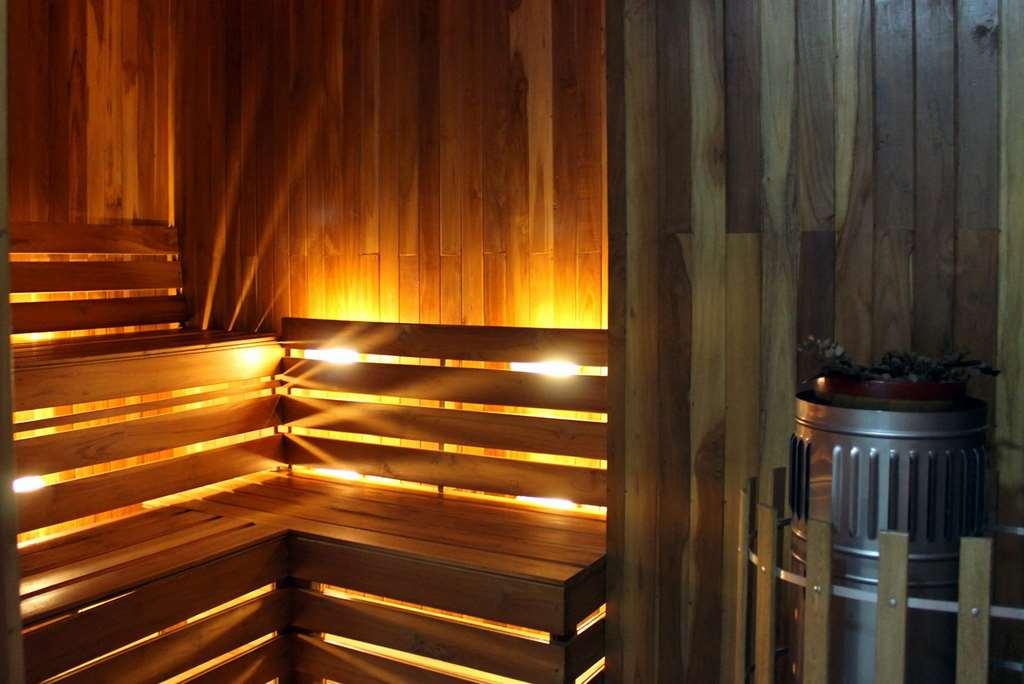 Quo Quality Hotel Манисалес Съоръжения снимка A modern Finnish sauna