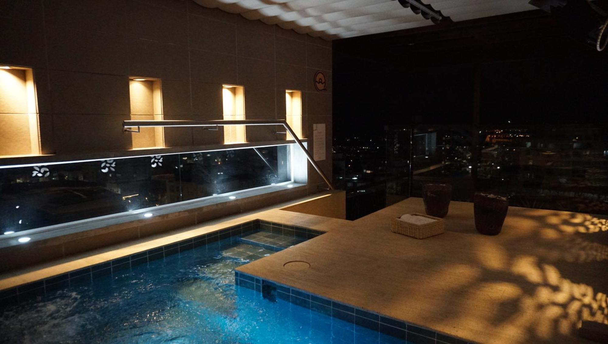 Quo Quality Hotel Манисалес Екстериор снимка The rooftop pool at the hotel